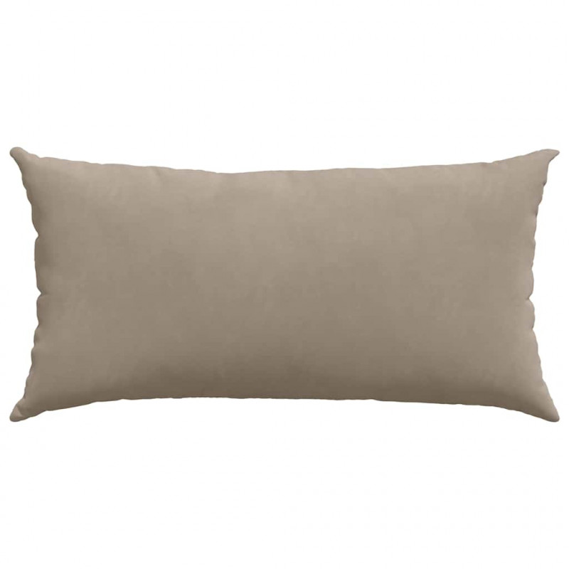 Poduszki na sofę 2 pcs Ciemnoszary 80 x 40 cm tkanina