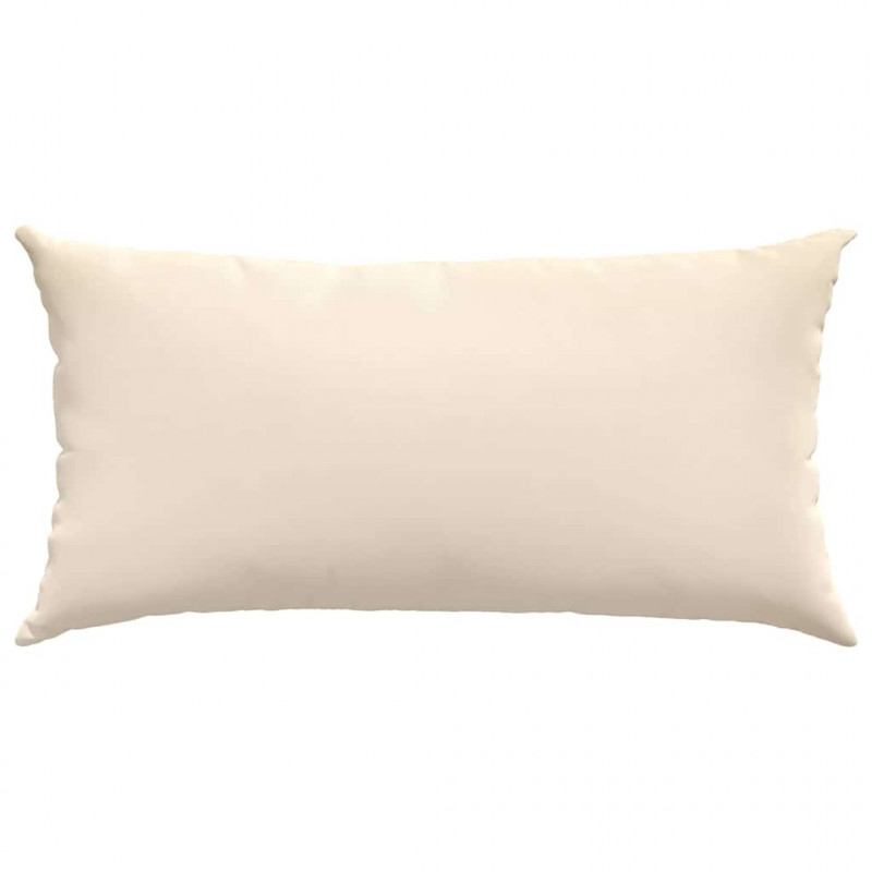 Poduszki na sofę 2 pcs Beżowy 80 x 40 cm tkanina