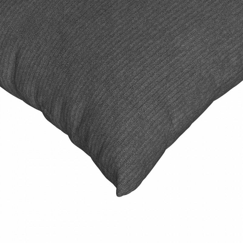 Poduszki na sofę 2 pcs Ciemnoszary 80 x 40 cm