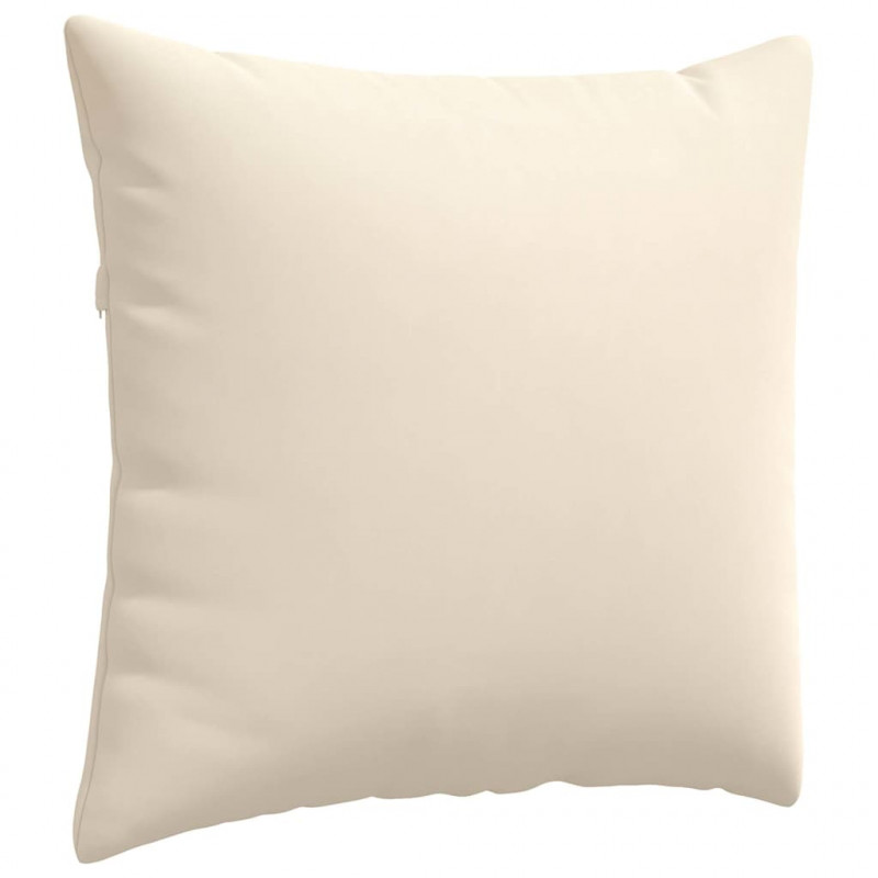 Poduszki na sofę 2 pcs Beżowy 45 x 45 cm tkanina