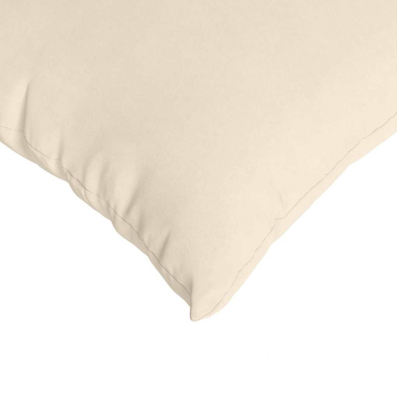 Poduszki na sofę 2 pcs Beżowy 45 x 45 cm tkanina