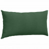 Poduszki na sofę 2 pcs Ciemna zieleń 80 x 40 cm