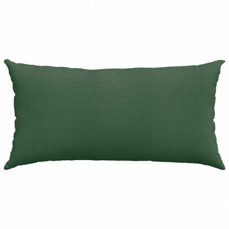 Poduszki na sofę 2 pcs Ciemna zieleń 80 x 40 cm