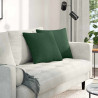 Poduszki na sofę 2 pcs Ciemna zieleń 45 x 45 cm