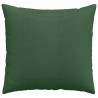 Poduszki na sofę 2 pcs Ciemna zieleń 45 x 45 cm