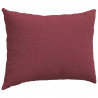 Poduszki na sofę 2 pcs Czerwone wino 70 x 50 cm tkanina