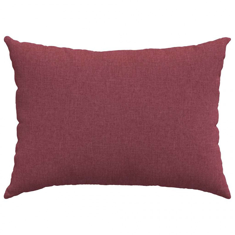 Poduszki na sofę 2 pcs Czerwone wino 70 x 50 cm tkanina