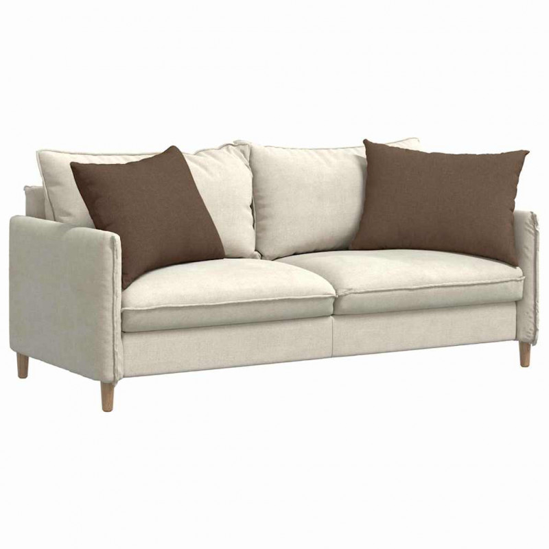 Poduszki na sofę 2 pcs Brązowy 70 x 50 cm tkanina