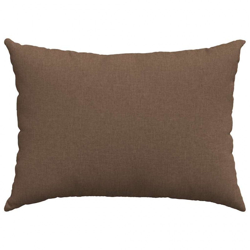 Poduszki na sofę 2 pcs Brązowy 70 x 50 cm tkanina