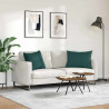 Poduszki na sofę 2 pcs Ciemna zieleń 70 x 50 cm tkanina