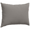 Poduszki na sofę 2 pcs Ciemnoszary 70 x 50 cm tkanina