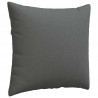 Poduszki na sofę 2 pcs Ciemnoszary 50 x 50 cm tkanina