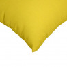 Poduszki na sofę 2 pcs Jasnożółty 70 x 50 cm tkanina