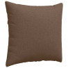 Poduszki na sofę 2 pcs Brązowy 50 x 50 cm tkanina