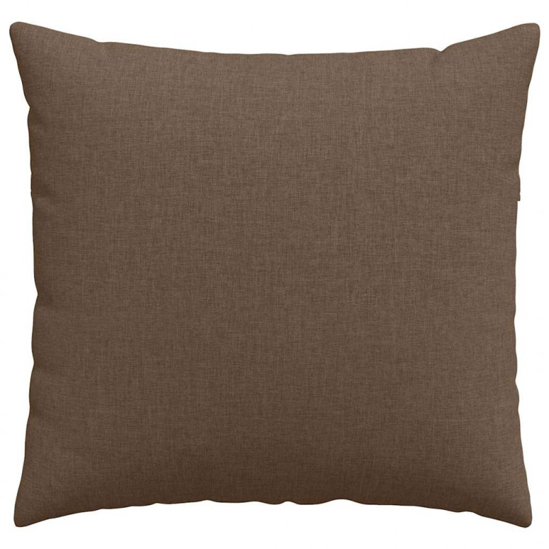 Poduszki na sofę 2 pcs Brązowy 50 x 50 cm tkanina