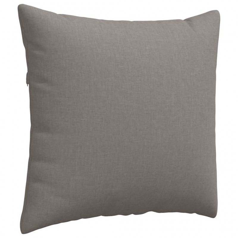 Poduszki na sofę 2 pcs Ciemnoszary 50 x 50 cm tkanina