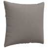 Poduszki na sofę 2 pcs Ciemnoszary 50 x 50 cm tkanina