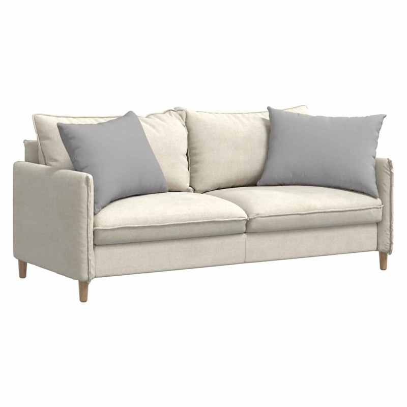 Poduszki na sofę 2 pcs Szary chmur 70 x 50 cm tkanina