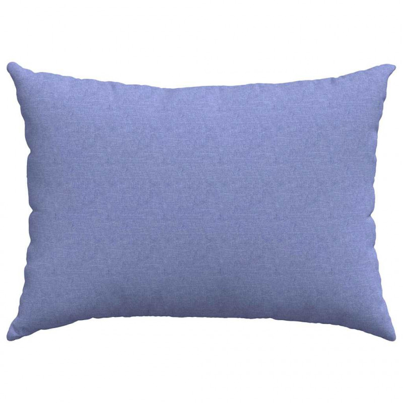 Poduszki na sofę 2 pcs Niebieski dżins 70 x 50 cm tkanina
