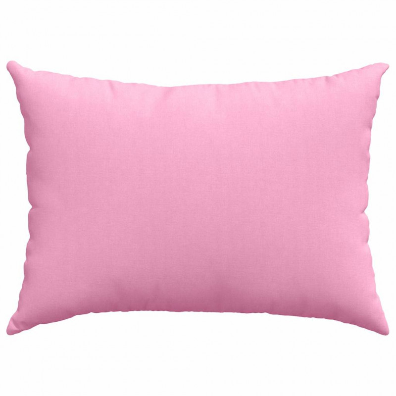 Poduszki na sofę 2 pcs Różowy 70 x 50 cm tkanina