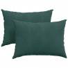 Poduszki na sofę 2 pcs Ciemna zieleń 70 x 50 cm