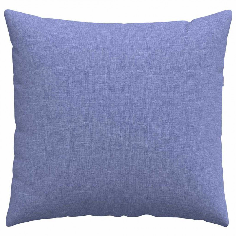 Poduszki na sofę 2 pcs Niebieski dżins 50 x 50 cm tkanina