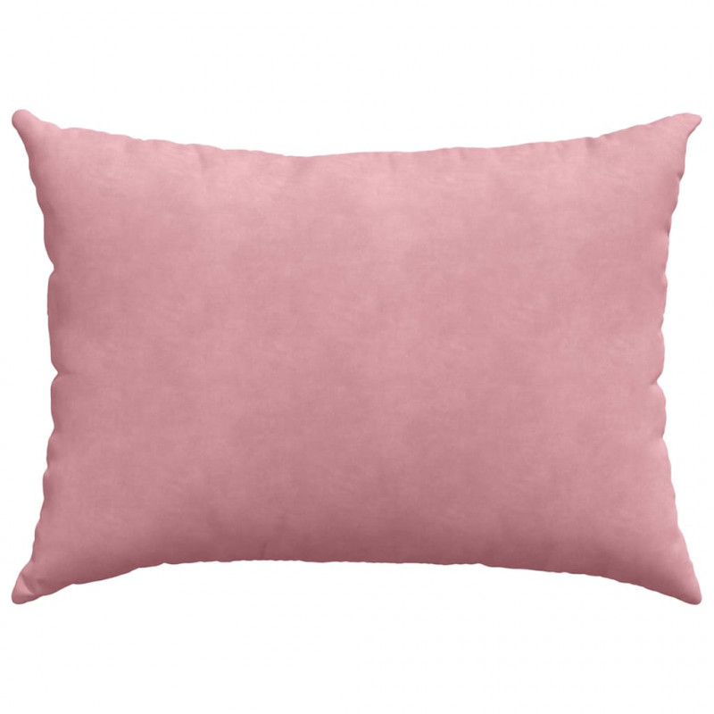 Poduszki na sofę 2 pcs Różowy 70 x 50 cm Tkanina sztruksowa