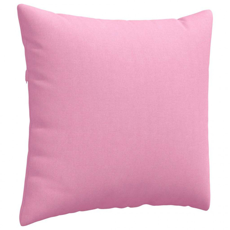 Poduszki na sofę 2 pcs Różowy 50 x 50 cm tkanina