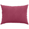 Poduszki na sofę 2 pcs Czerwone wino 70 x 50 cm