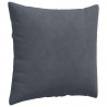 Poduszki na sofę 2 pcs Ciemnoszary 50 x 50 cm