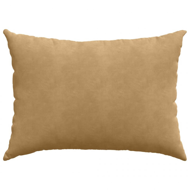 Poduszki na sofę 2 pcs Brązowy 70 x 50 cm Tkanina sztruksowa