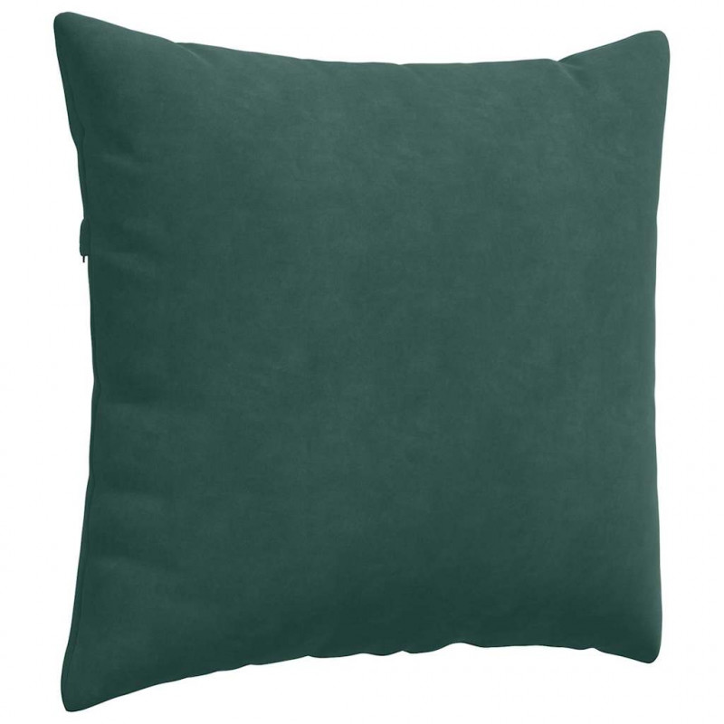Poduszki na sofę 2 pcs Ciemna zieleń 50 x 50 cm
