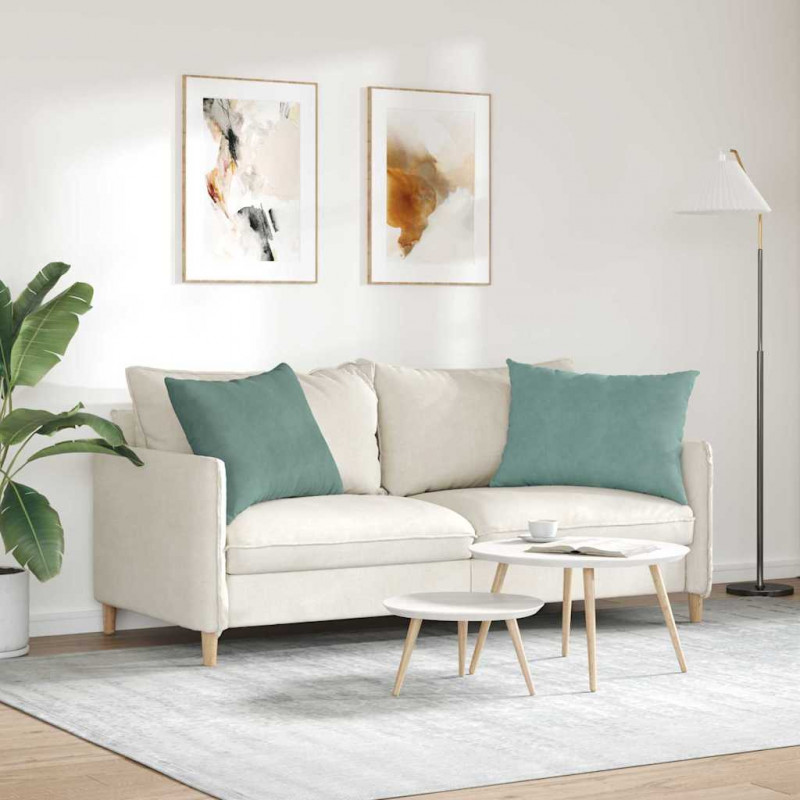 Poduszki na sofę 2 pcs Zielony morski 70 x 50 cm
