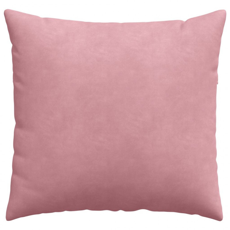 Poduszki na sofę 2 pcs Różowy 50 x 50 cm Tkanina sztruksowa