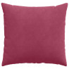Poduszki na sofę 2 pcs Czerwone wino 50 x 50 cm