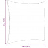 Poduszki na sofę 2 pcs Czerwone wino 50 x 50 cm
