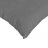 Poduszki na sofę 2 pcs Ciemnoszary 70 x 50 cm tkanina