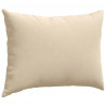 Poduszki na sofę 2 pcs Kremowy 70 x 50 cm tkanina