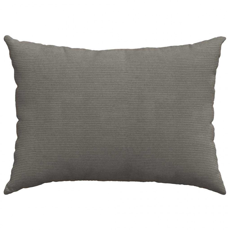 Poduszki na sofę 2 pcs Jasnoszary 70 x 50 cm Tkanina sztruksowa