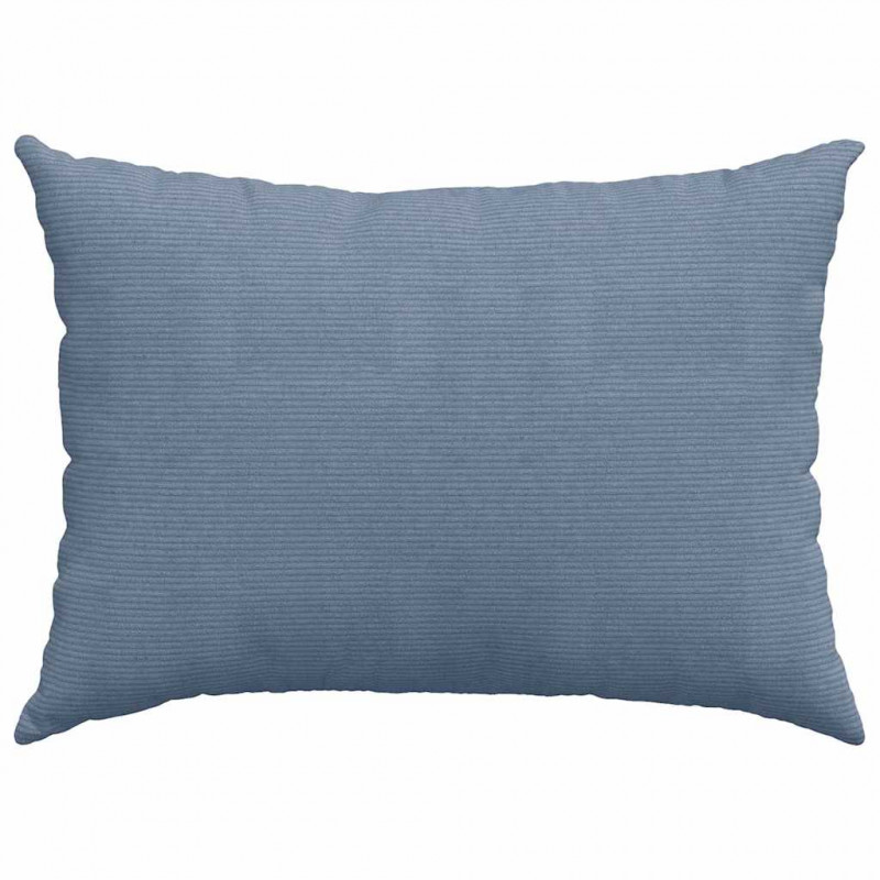 Poduszki na sofę 2 pcs Niebieski 70 x 50 cm Tkanina sztruksowa