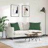 Poduszki na sofę 2 pcs Ciemna zieleń 70 x 50 cm