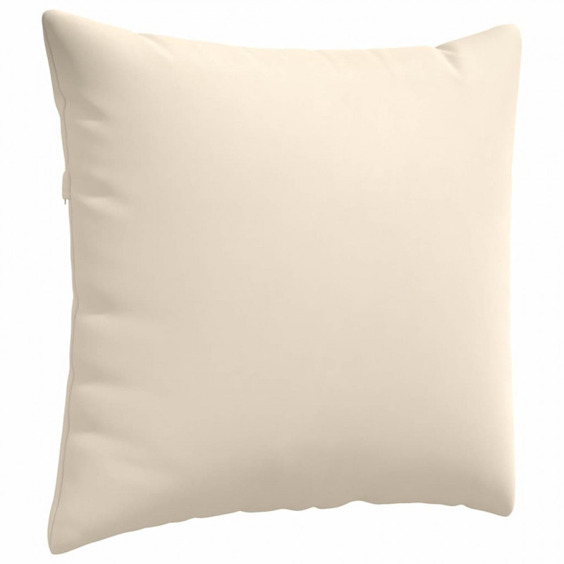 Poduszki na sofę 2 pcs Beżowy 50 x 50 cm tkanina