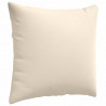 Poduszki na sofę 2 pcs Beżowy 50 x 50 cm tkanina