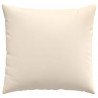 Poduszki na sofę 2 pcs Beżowy 50 x 50 cm tkanina