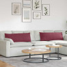 Poduszki na sofę 2 pcs Czerwone wino 120 x 40 cm tkanina