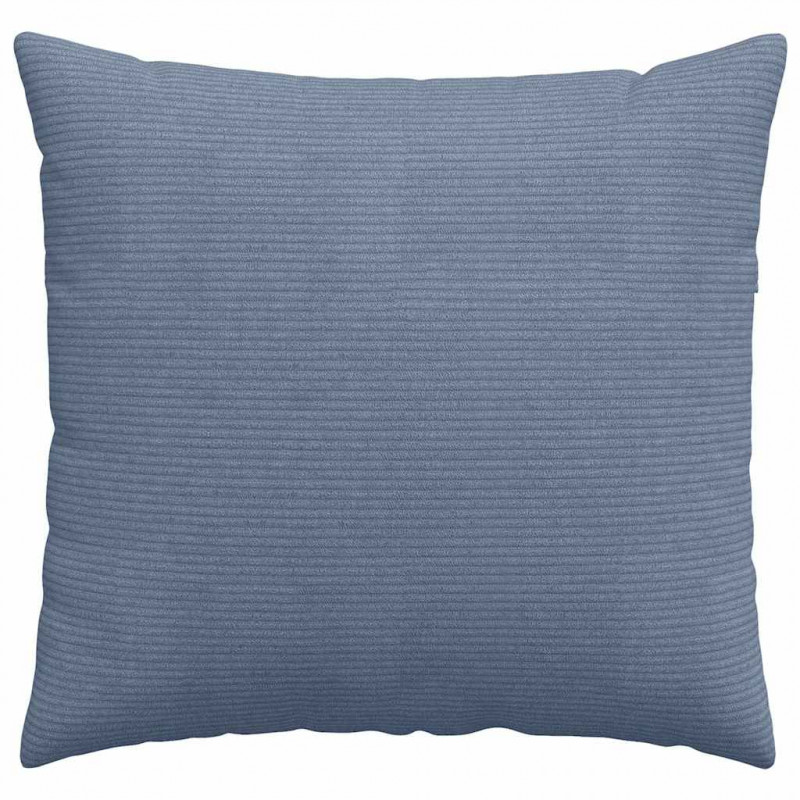 Poduszki na sofę 2 pcs Niebieski 50 x 50 cm Tkanina sztruksowa
