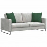 Poduszki na sofę 2 pcs Ciemna zieleń 50 x 50 cm