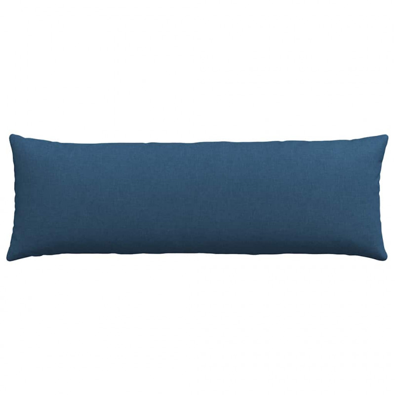 Poduszki na sofę 2 pcs Niebieski 120 x 40 cm tkanina