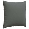 Poduszki na sofę 2 pcs Ciemnoszary 60 x 60 cm tkanina