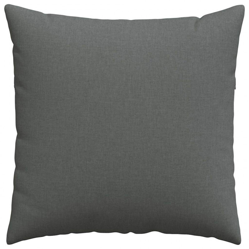 Poduszki na sofę 2 pcs Ciemnoszary 60 x 60 cm tkanina